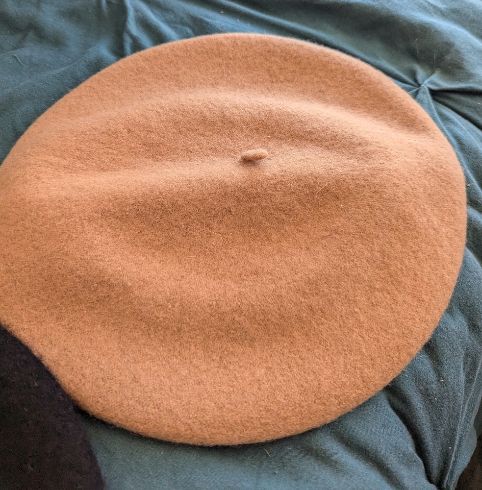 Pair Wool Berets - European style for winter! - Picture 3 of 4